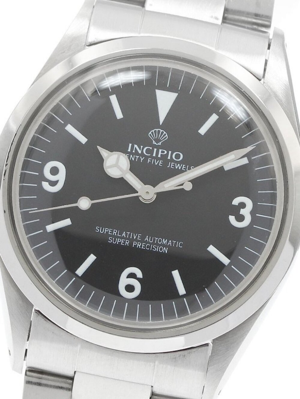 INCIPIO Super Precision Black Dial Automatic Men's Watch_968371 - Picture 6 of 11